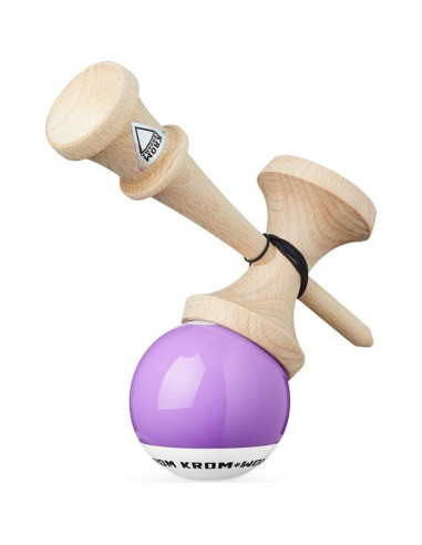 Kendama KROM POP LOL Lavanda - Juguete de Madera Premium