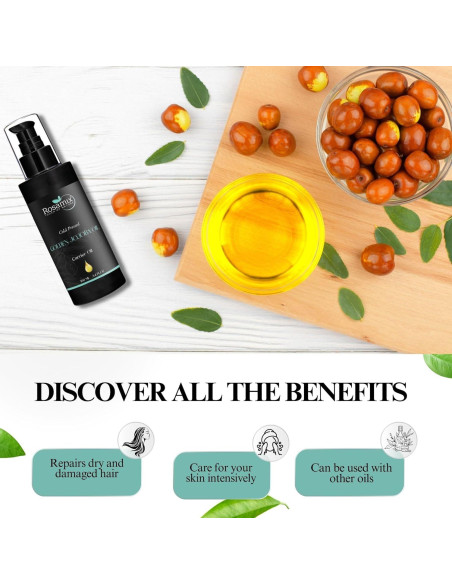 Aceite de Jojoba 100% Puro Rosamix - Hidratante 287g