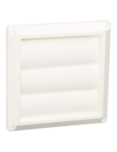 Ventilación de Plástico Blanco Lambro 1475W 10 cm con Persiana