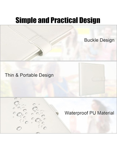 Álbum de Fotos Fujifilm Instax Mini 11/90/70/Polaroid Snap