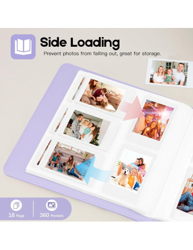 Álbum de Fotos Fujifilm Instax Mini 11/90/70/Polaroid Snap