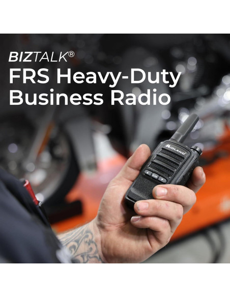 Walkie Talkies Midland BR10 FRS 2W Pack de 6 Recargables