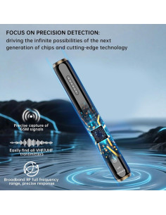 Detector de Cámaras Ocultas Genérico S3 - Antiespía con Audio y Video 2