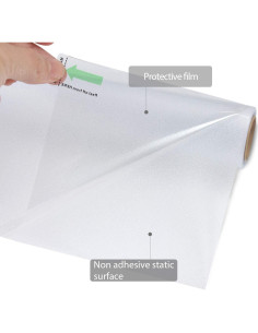 Película de Ventana Esmerilada HIDBEA 90x250 cm Protección UV 2