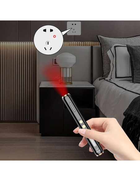 Detector de Cámaras Ocultas Genérico S3 - Antiespía con Audio y Video Detector de Cámaras Ocultas Genérico S3 - Antiespía con Audio y Video