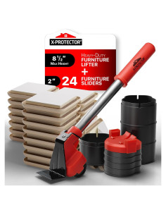 Elevador de Muebles X-Protector con 24 Deslizadores 5.08 cm