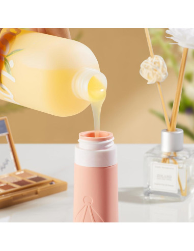 Botellas de Viaje INSFIT 90ml A Prueba de Fugas - 5 Piezas