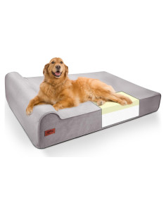 Cama Ortopédica para Perros Sytopia XXL 127x86 cm Gris