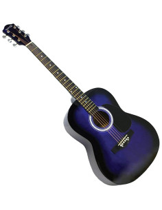Guitarra Acústica RockJam W-101 Completo Azul con Accesorios 2