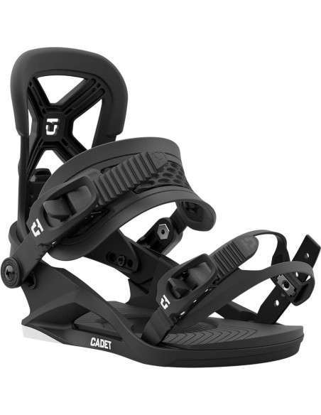 Fijaciones de Snowboard Union Cadet Youth M Negro