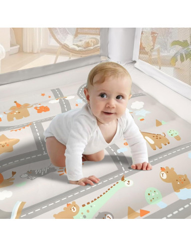 Castillo Inflable Mini Casa PVC Castillo de Sueños 172x147cm