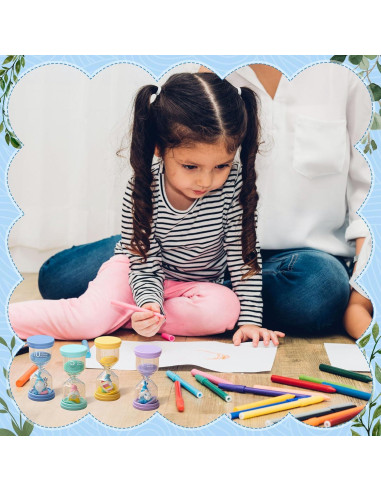 Paquete de 5 Relojes de Arena Gnome Tellegloww 10-15 Minutos