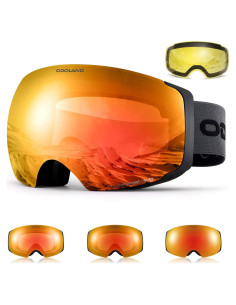 Gafas de Esquí Fotoquímicas Odoland con Lentes Intercambiables