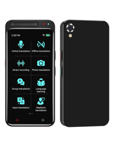 Traductor de Idiomas LTDNB Z9, 138 Idiomas, Pantalla 4.1"