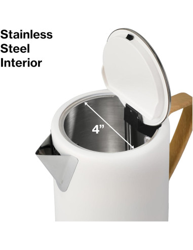 Hervidor Eléctrico PantryPro 1.7L 1500W Acero Inoxidable