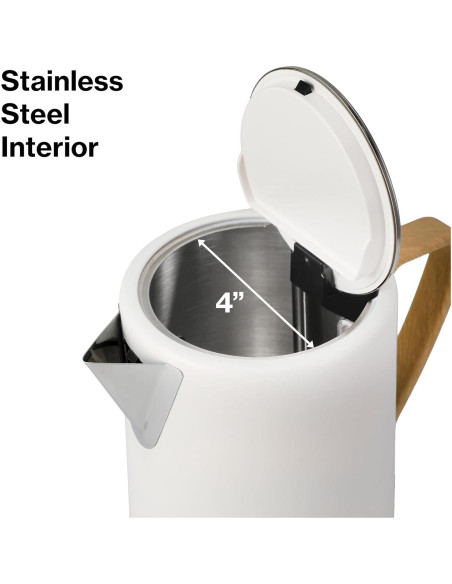 Hervidor Eléctrico PantryPro 1.7L 1500W Acero Inoxidable