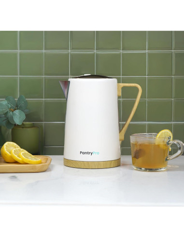 Hervidor Eléctrico PantryPro 1.7L 1500W Acero Inoxidable