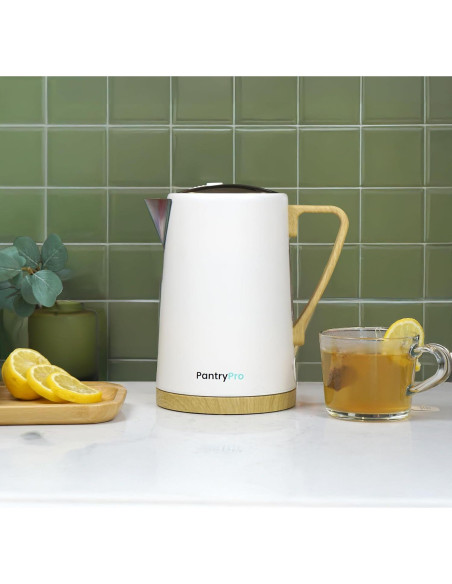 Hervidor Eléctrico PantryPro 1.7L 1500W Acero Inoxidable