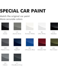 Pintura de Retoque Edantas 223 Caviar para Coches Lexus 2