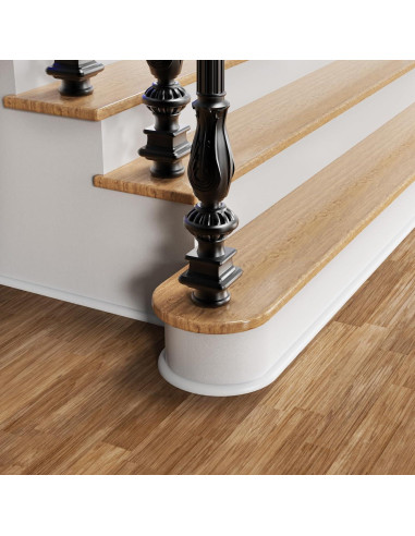 Moldura Flexible Cuarto Redondo HJMJY 99 cm Autoadhesiva