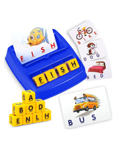 Juego de Letras Coincidentes Fenikso - Juguete Educativo 3 a 8 Años