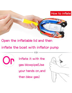 Juguete de Baño Barco de Cuerda Color Original - 12 Piezas 2