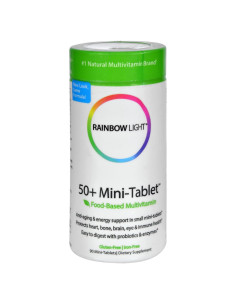 Multivitamina Arcoíris 50+ Mini Rainbow Light 90 cápsulas