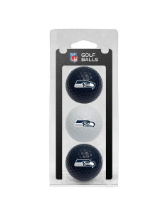 Pelotas de Golf Team Golf NFL Seattle Seahawks - Paquete de 3