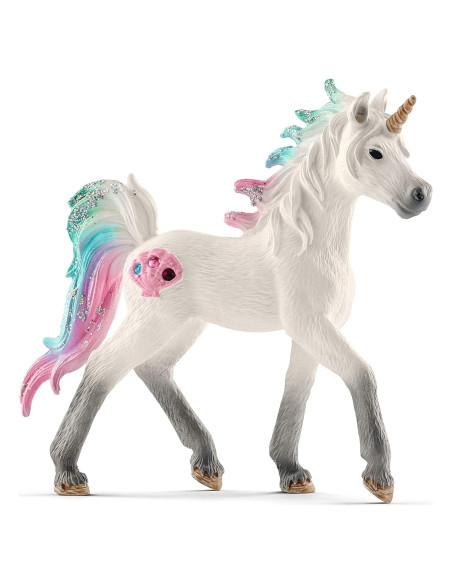 Potro Unicornio Marino Schleich bayala 16 cm para Niños 5-12 años