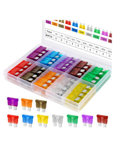 Kit de Fusibles Estándar 80 Piezas YNZDRWA 3A-40A