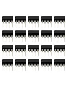20 Amplificadores Operacionales TL071CP Bajo Ruido JFET DIP-8