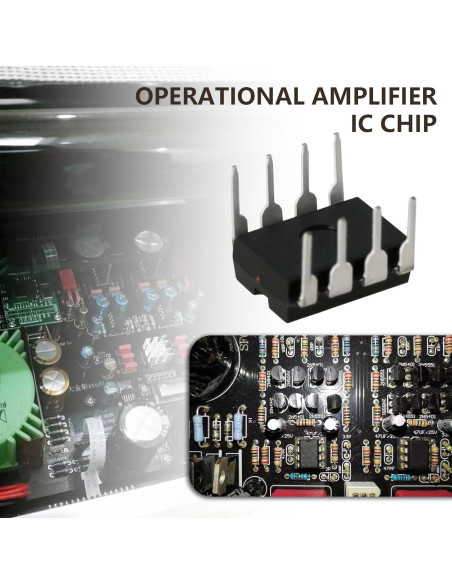 20 Amplificadores Operacionales TL071CP Bajo Ruido JFET DIP-8