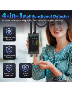 Detector de Cámara Oculta JMDHKK M8000 - Protección Privacidad 2