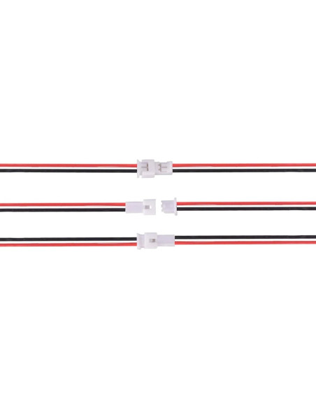 Conectores Eléctricos Micro JST 1.25mm 10 Pares 2 Pines LYJEE