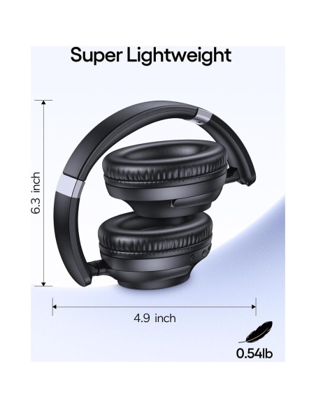 Auriculares TAGRY H08 Inalámbricos con ANC y 100H Batería
