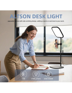 Luz de Anillo ALTSON 10" LED para Video Conferencias 2