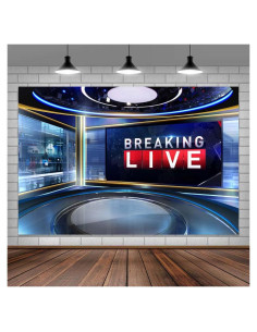 Fondo de Fotografía 2.13x1.52m BZWCBEI Azul para Grabación