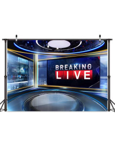 Fondo de Fotografía 2.13x1.52m BZWCBEI Azul para Grabación 2