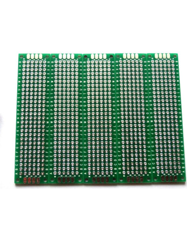 Placa de Prototipo PCB Doble Cara Penta Angel 2x8cm 10pcs
