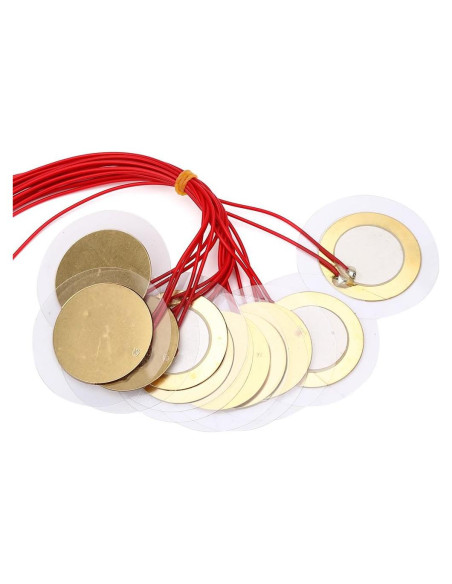 20 Piezas Elementos Piezoeléctricos 35mm ZIJIA Buzzer Sensor