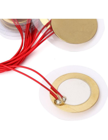 20 Piezas Elementos Piezoeléctricos 35mm ZIJIA Buzzer Sensor