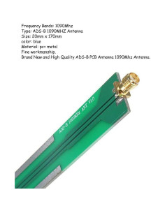 Antena PCB ADS-B 1090MHz Acxico SMA hembra 20x170mm 2