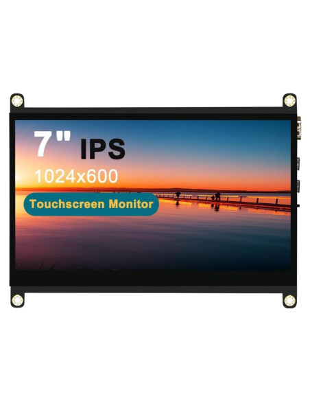 Pantalla Táctil 7" LESOWN LR7-ST IPS 1024x600 HDMI USB