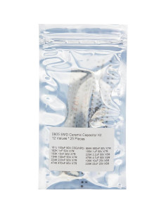 Kit de Capacitores Cerámicos SMD 0805 HUABAN 12 Valores 25 Piezas 2