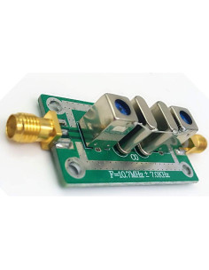 Filtro de paso de banda Taidacent 10.7MHz +/-7KHz 24x47mm 2