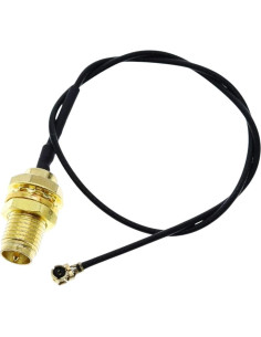 Cable adaptador RF SMA macho a UFL 1.13mm MOWERKRETE 2