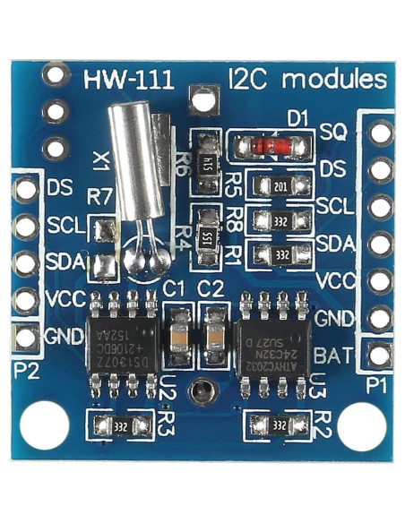 10 Módulos de Reloj en Tiempo Real I2C DS1307 AITIAO
