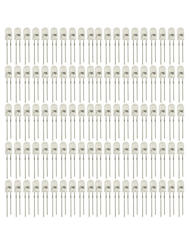 100 Diodos Emisores LED IR 5mm 850nm GODIYMODULES