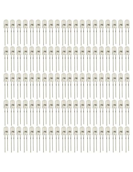 100 Diodos Emisores LED IR 5mm 850nm GODIYMODULES