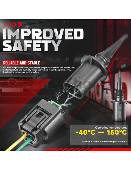 Sensor de Temperatura Ambiental Compatible Mercedes Benz 0075421318